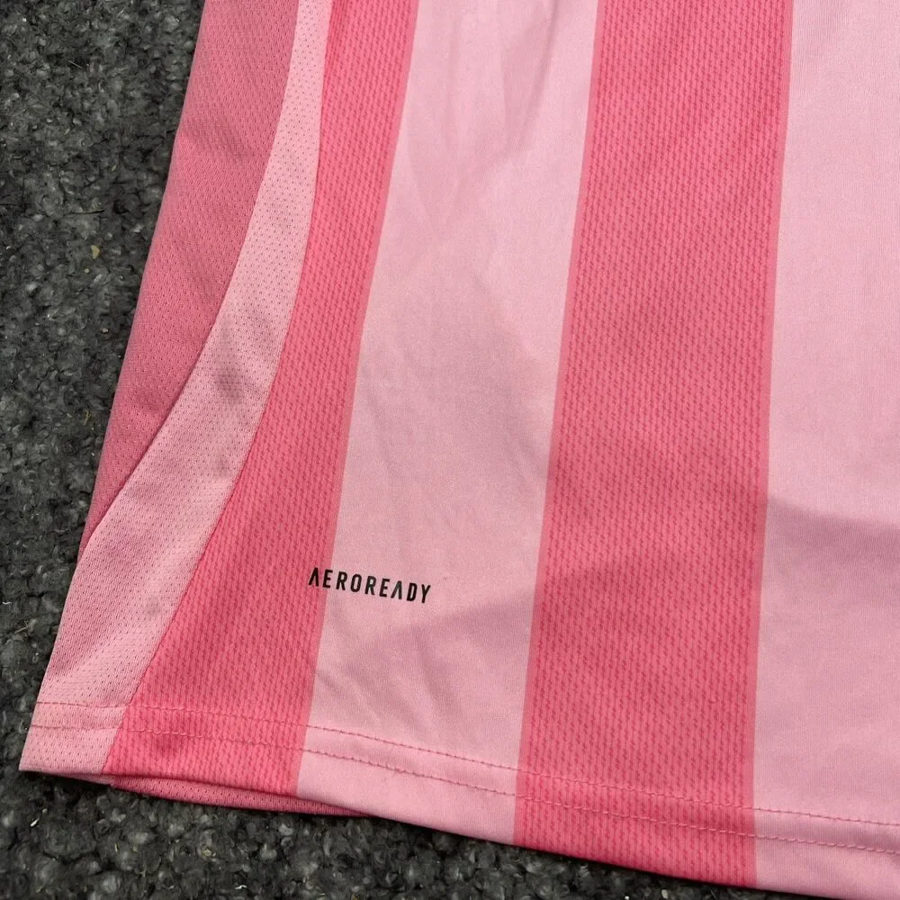 Adidas Aeroready Lionel Messi Jersey #10 Pink Home Size L Slim